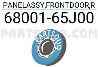 Suzuki 6800165J00 PANELASSY,FRONTDOOR,R