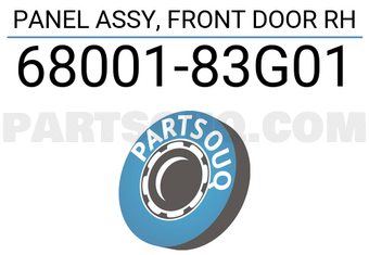 Suzuki 6800183G01 PANEL ASSY, FRONT DOOR RH