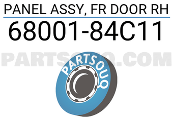 Suzuki 6800184C11 PANEL ASSY, FR DOOR RH