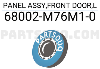 Suzuki 68002M76M10 PANEL ASSY,FRONT DOOR,L
