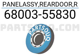 Suzuki 6800355830 PANELASSY,REARDOOR,R