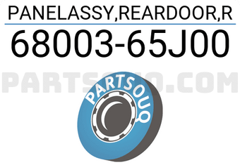 Suzuki 6800365J00 PANELASSY,REARDOOR,R