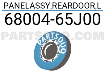 Suzuki 6800465J00 PANELASSY,REARDOOR,L