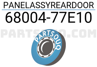 Suzuki 6800477E10 PANELASSYREARDOOR