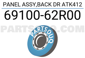 Suzuki 6910062R00 PANEL ASSY,BACK DR ATK412