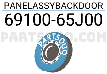Suzuki 6910065J00 PANELASSYBACKDOOR