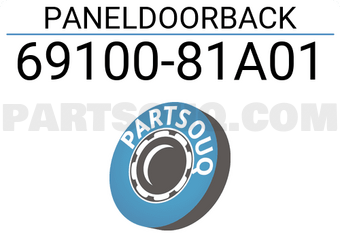 Suzuki 6910081A01 PANELDOORBACK