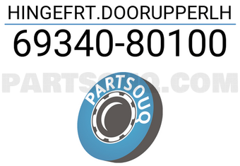 Suzuki 6934080100 HINGEFRT.DOORUPPERLH