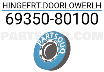 Suzuki 6935080100 HINGEFRT.DOORLOWERLH