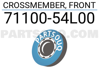 Suzuki 7110054L00 CROSSMEMBER, FRONT