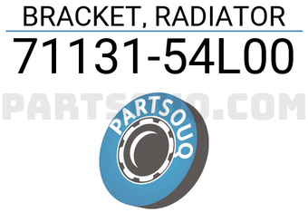 Suzuki 7113154L00 BRACKET, RADIATOR