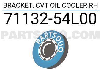 Suzuki 7113254L00 BRACKET, CVT OIL COOLER RH