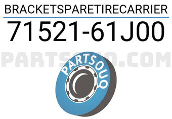 Suzuki 7152161J00 BRACKETSPARETIRECARRIER