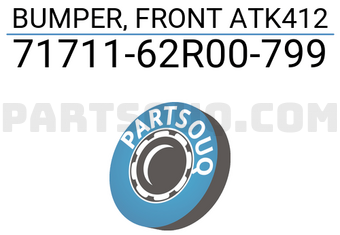 Suzuki 7171162R00799 BUMPER, FRONT ATK412