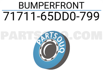 Suzuki 7171165DD0799 BUMPERFRONT