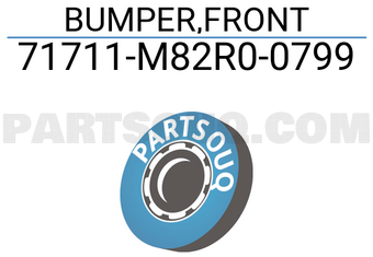 Suzuki 71711M82R00799 BUMPER,FRONT