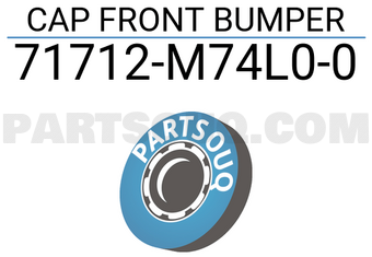 Suzuki 71712M74L00 CAP FRONT BUMPER