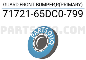 Suzuki 7172165DC0799 GUARD,FRONT BUMPER,R(PRIMARY)