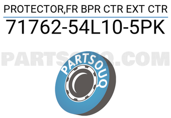 Suzuki 7176254L105PK PROTECTOR,FR BPR CTR EXT CTR