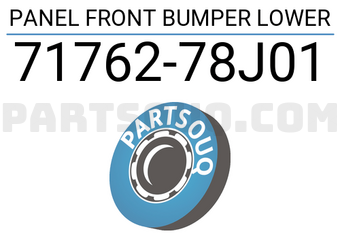 Suzuki 7176278J01 PANEL FRONT BUMPER LOWER