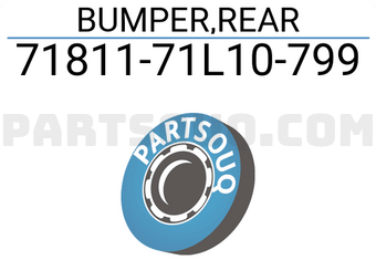 Suzuki 7181171L10799 BUMPER,REAR