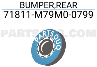 Suzuki 71811M79M00799 BUMPER,REAR