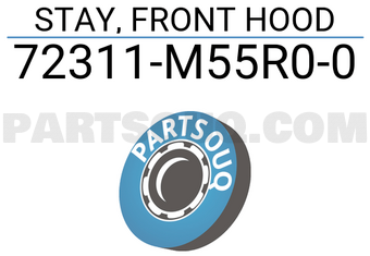 Suzuki 72311M55R00 STAY, FRONT HOOD