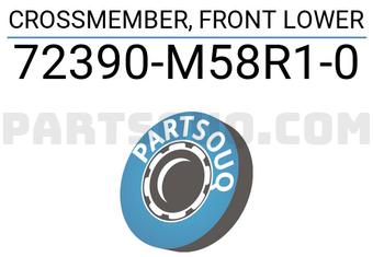 Suzuki 72390M58R10 CROSSMEMBER, FRONT LOWER