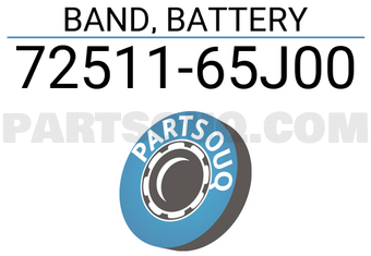 Suzuki 7251165J00 BAND, BATTERY