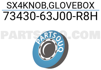 Suzuki 7343063J00R8H SX4KNOB,GLOVEBOX