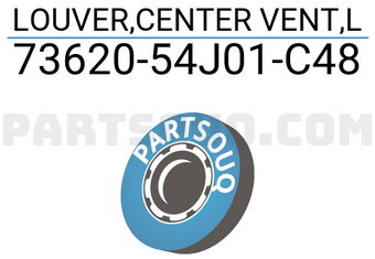 Suzuki 7362054J01C48 LOUVER,CENTER VENT,L