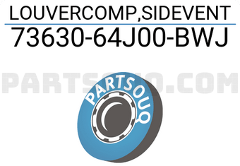 Suzuki 7363064J00BWJ LOUVERCOMP,SIDEVENT