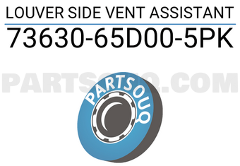 Suzuki 7363065D005PK LOUVER SIDE VENT ASSISTANT