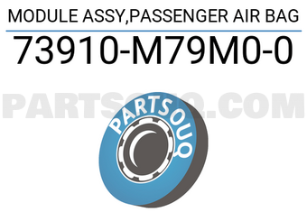 Suzuki 73910M79M00 MODULE ASSY,PASSENGER AIR BAG