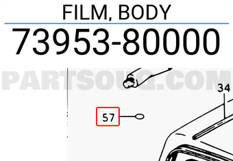 Suzuki 7395380000 FILM, BODY