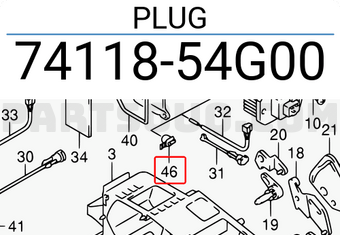Suzuki 7411854G00 PLUG