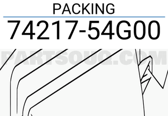 Suzuki 7421754G00 PACKING