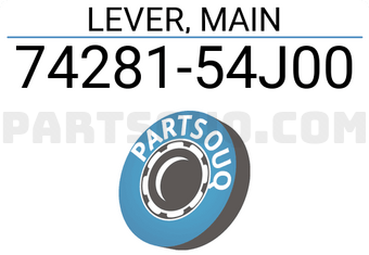 Suzuki 7428154J00 LEVER, MAIN
