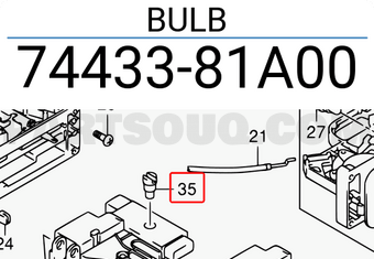 Suzuki 7443381A00 BULB