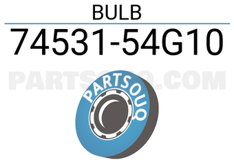 Suzuki 7453154G10 BULB