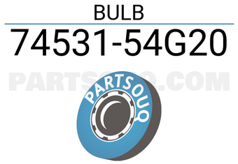 Suzuki 7453154G20 BULB