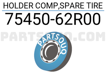 Suzuki 7545062R00 HOLDER COMP,SPARE TIRE