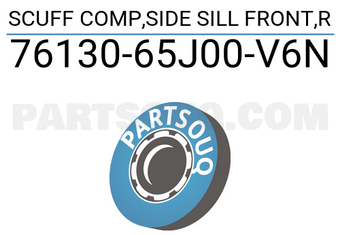 Suzuki 7613065J00V6N SCUFF COMP,SIDE SILL FRONT,R