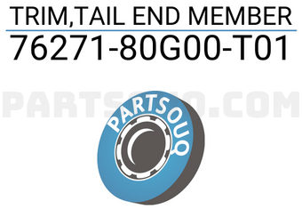 Suzuki 7627180G00T01 TRIM,TAIL END MEMBER