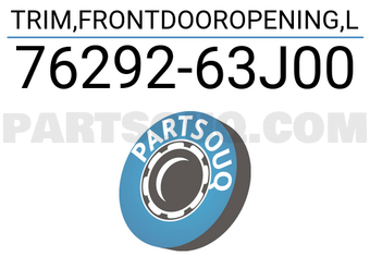 Suzuki 7629263J00 TRIM,FRONTDOOROPENING,L