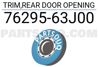 Suzuki 7629563J00 TRIM,REAR DOOR OPENING