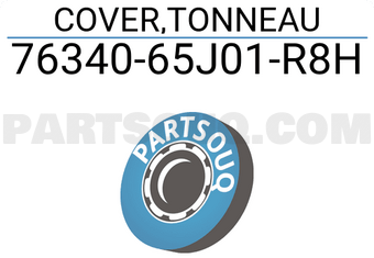 Suzuki 7634065J01R8H COVER,TONNEAU