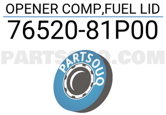 Suzuki 7652081P00 OPENER COMP,FUEL LID
