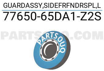 Suzuki 7765065DA1Z2S GUARDASSY,SIDEFRFNDRSPL,L