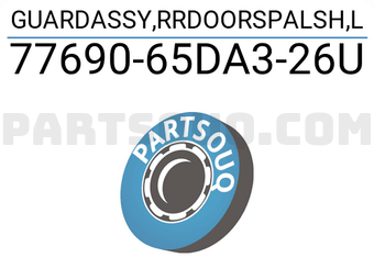 Suzuki 7769065DA326U GUARDASSY,RRDOORSPALSH,L